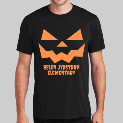 Adult T-Shirt - Fall Holidays - Jack O' Lantern - Orange Thumbnail