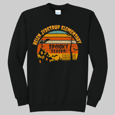 Adult Crewneck - Fall Holidays - Haunted House Thumbnail