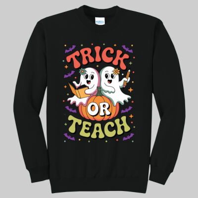 Adult Crewneck - Fall Holidays - Trick or Teach Thumbnail