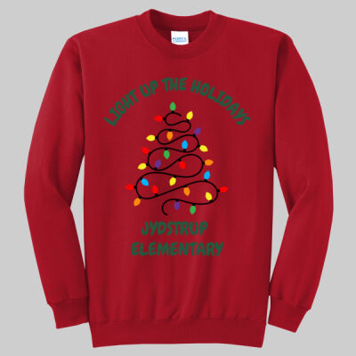 Adult Crewneck - Winter - Light Up Green Thumbnail