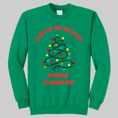Adult Crewneck - Winter - Light Up Red Thumbnail